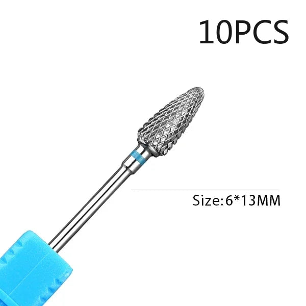 Professional Tungsten Carbide Nail Drill Bit Set - 81