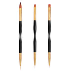 Dual-Ended Nail Art Brush Set for Professional Manicures