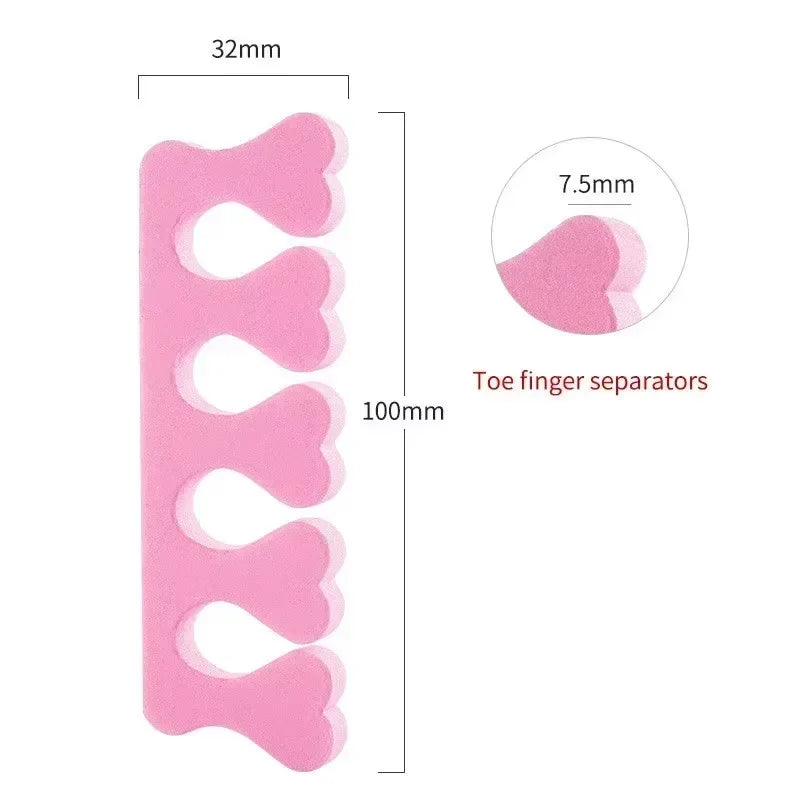 Soft Foam Toe Separators for Perfect Pedicures