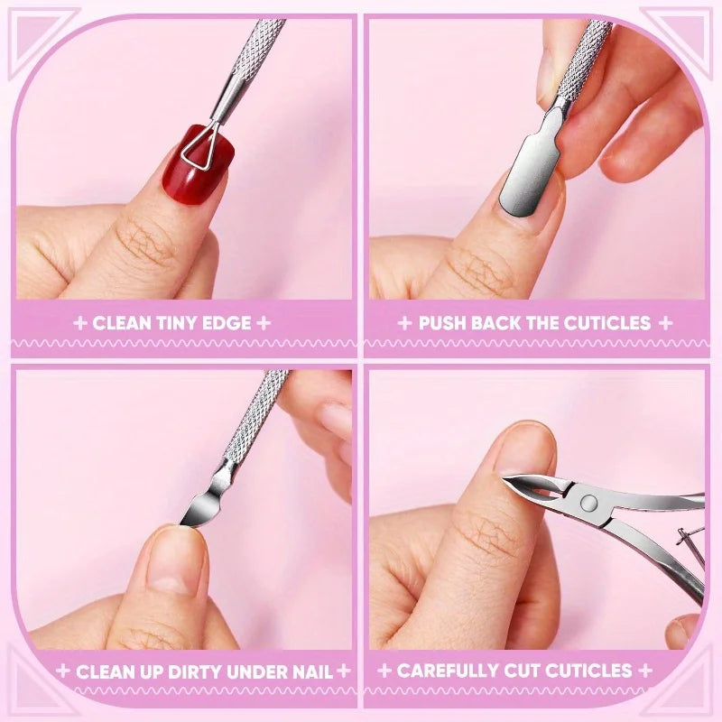 Professional Manicure and Pedicure Grooming Kit - 2