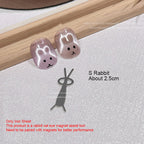 Rabbit Shape Cat Eye Nail Art Magnet Tool