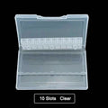 Clear Nail Drill Bit Storage Case