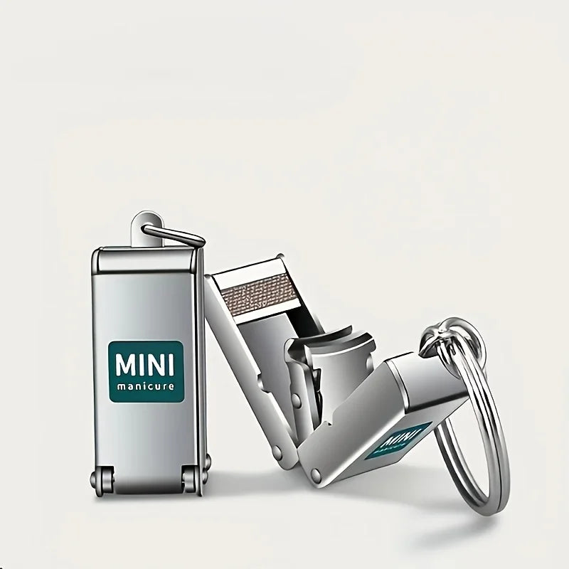 Compact Folding Nail Clippers for Travel and Daily Use