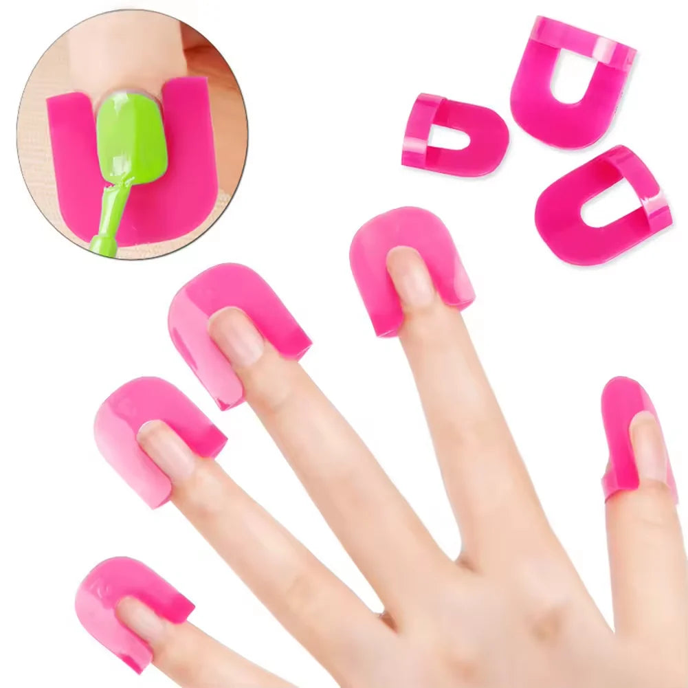 Mess-Free Nail Polish Spill Protector Clips
