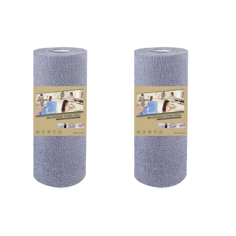 Reusable Washable Kitchen Cleaning Cloth Roll - 17