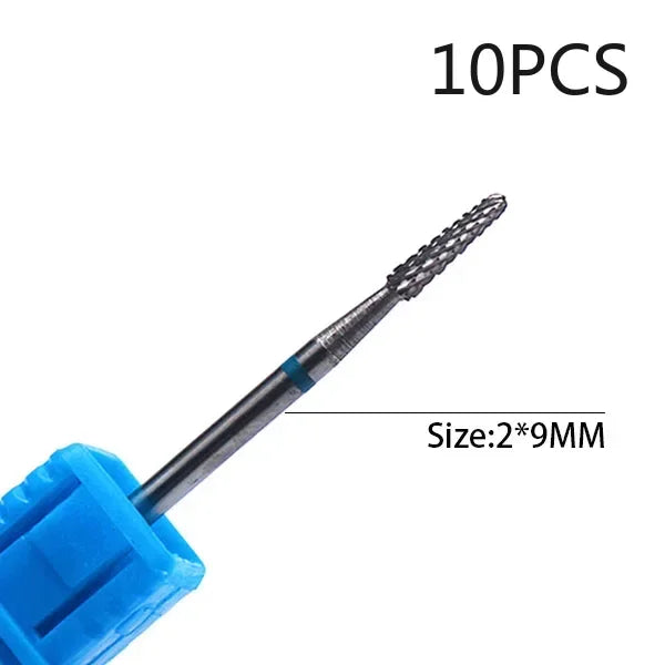 Professional Tungsten Carbide Nail Drill Bit Set