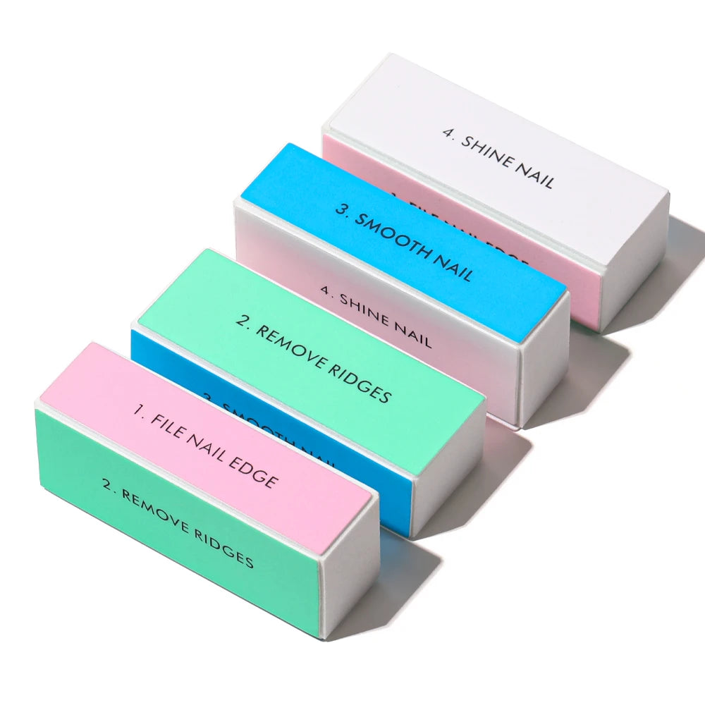 4-Way Professional Nail Buffer Block - 13