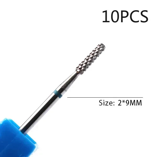 Professional Tungsten Carbide Nail Drill Bit Set