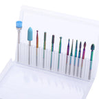 Professional Ceramic and Diamond Nail Drill Bit Set