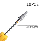 Professional Tungsten Carbide Nail Drill Bit Set
