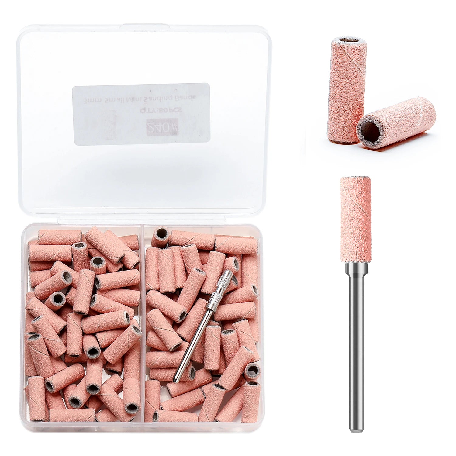 Electric Nail Drill Sanding Bands for Manicure and Pedicure - 25