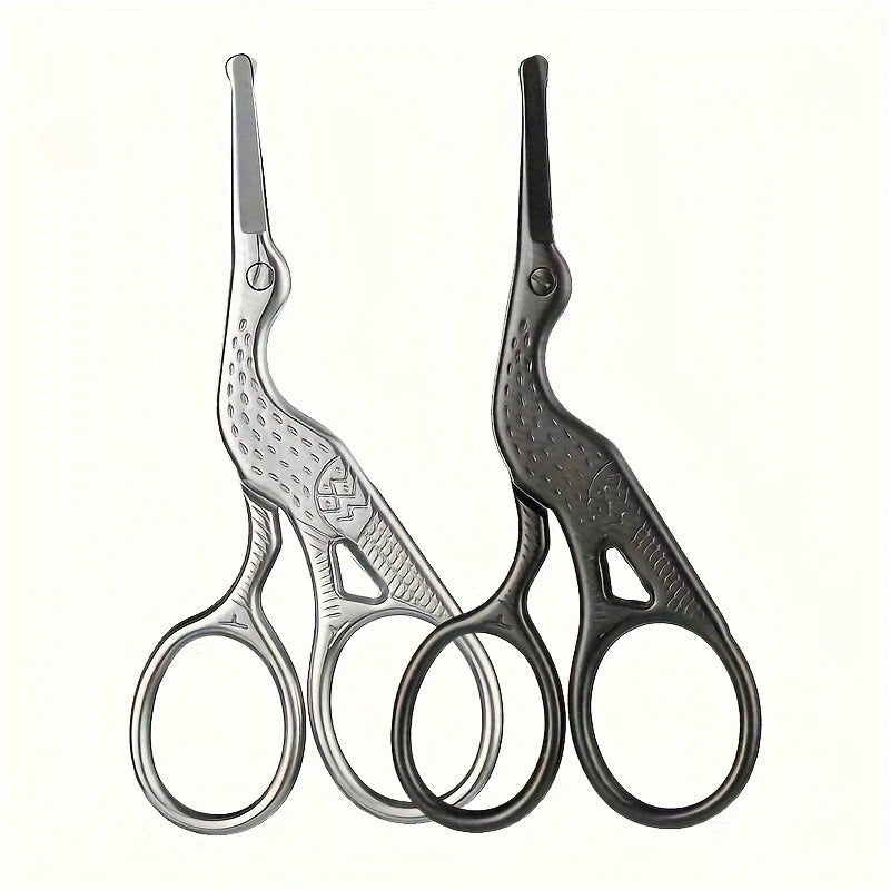 Safety Round-Tip Nose Hair Trimming Scissors - 11