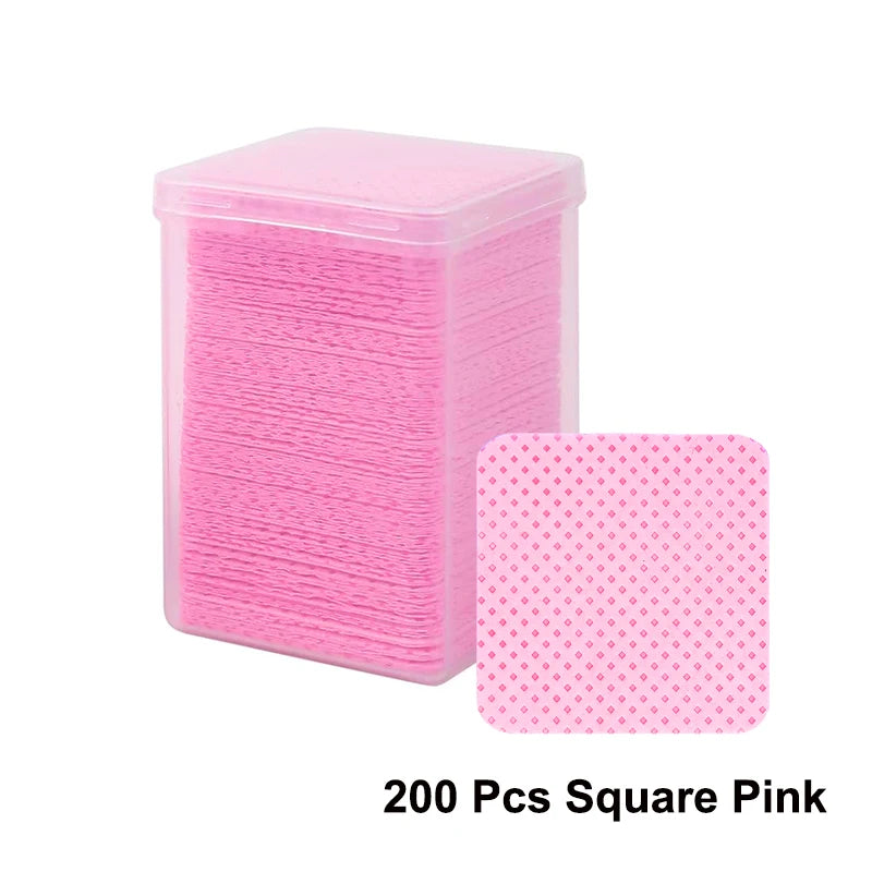 Lint-Free Manicure and Nail Polish Remover Wipes