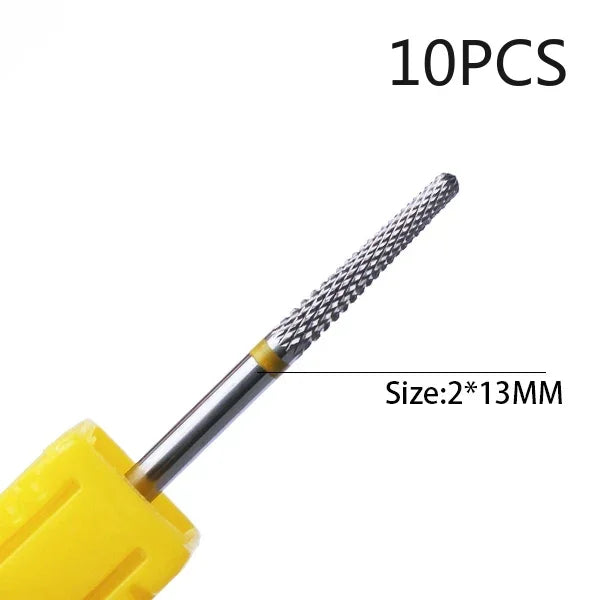 Professional Tungsten Carbide Nail Drill Bit Set - 52