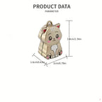 Cute Cat Portable Nail Clipper with Keychain
