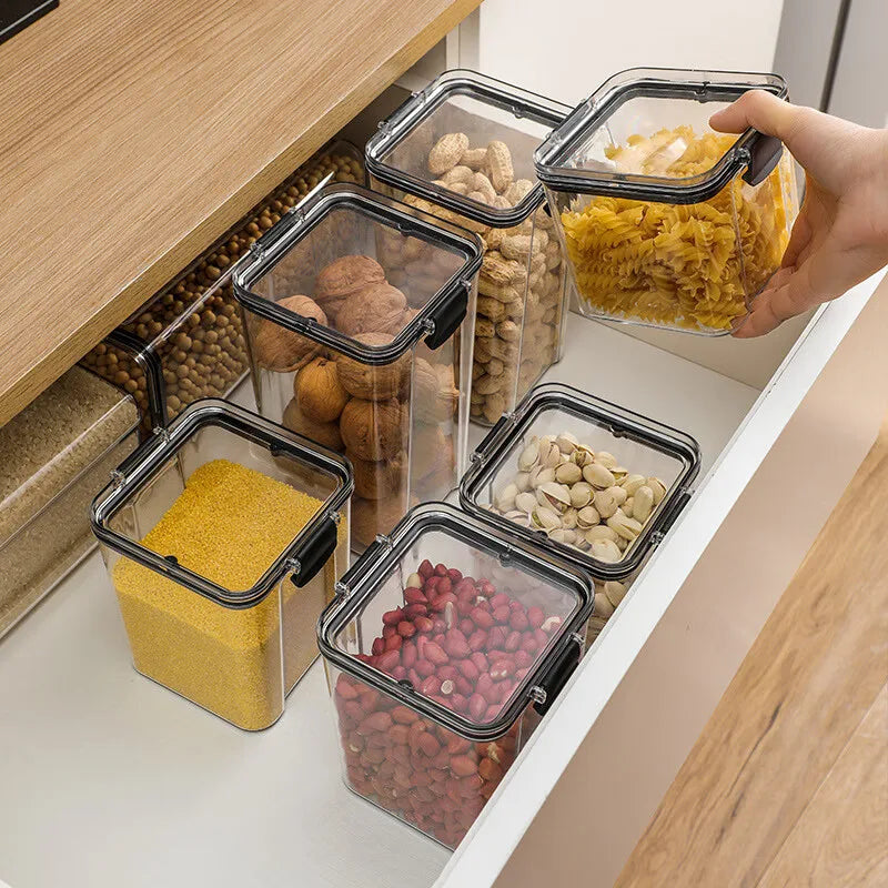 Airtight Clear Food Storage Container for Kitchen Organization