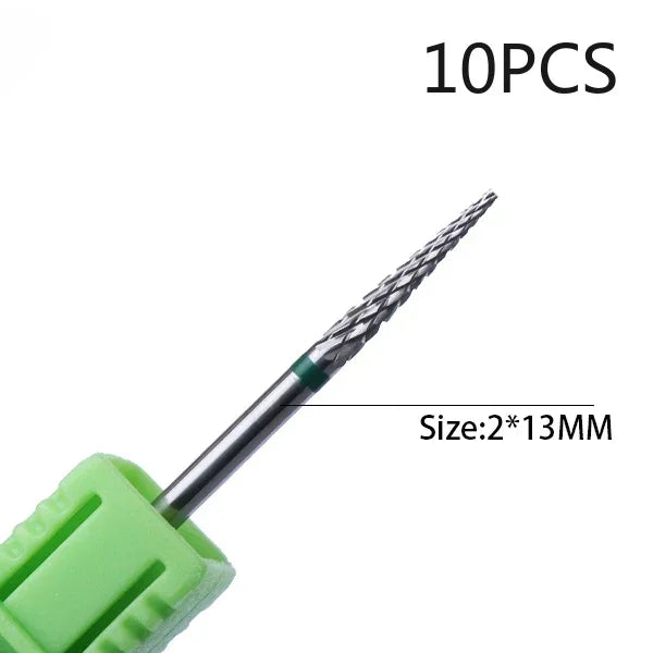 Professional Tungsten Carbide Nail Drill Bit Set