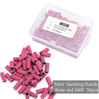 Professional Mini Nail Sanding Bands for Electric Drill