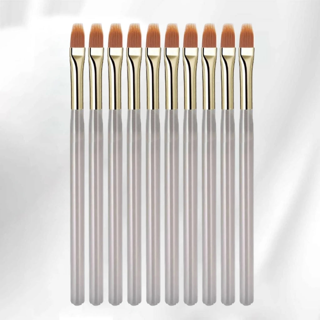 Professional French Tip Nail Art Brush for Perfect Manicures