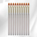 Professional French Tip Nail Art Brush for Perfect Manicures